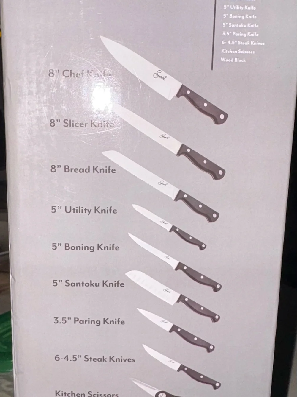 Emeril Lagasse 15-Piece Knife Block Set